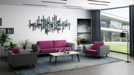 沙发浅灰色-SB809AG