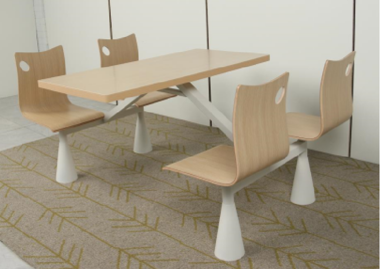 "ZF-1008 连体餐桌"	