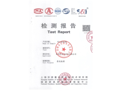 课桌椅检测报告
